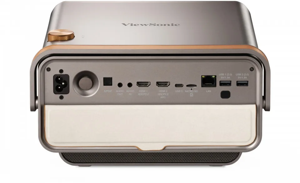 ViewSonic 4K HDR Short Throw Smart Portable LED Projector 2400 ANSI Lumens Resolution 3840x2160 Instant Autofocus X11-4K