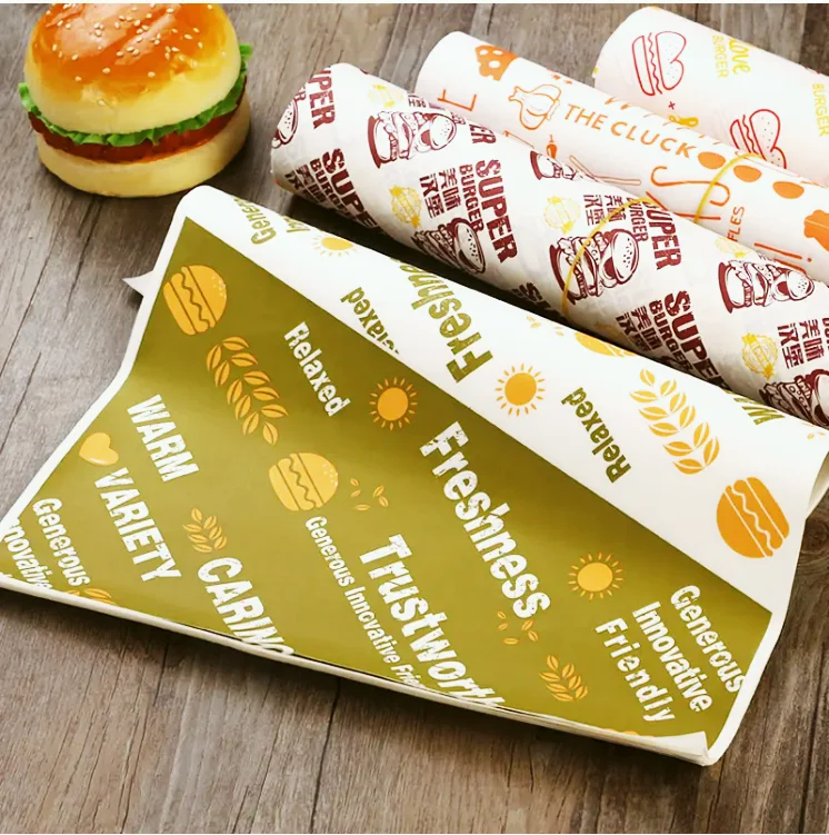 Hot sale factory direct sell food package paper