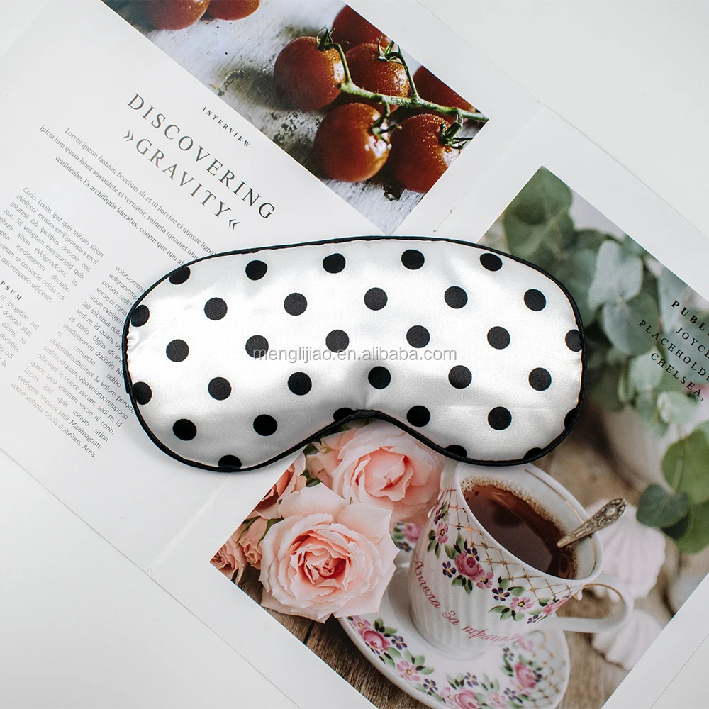 Hot sale frozen gel ice pack eye mask polka dot cold compress cooling eye mask beauty & personal care