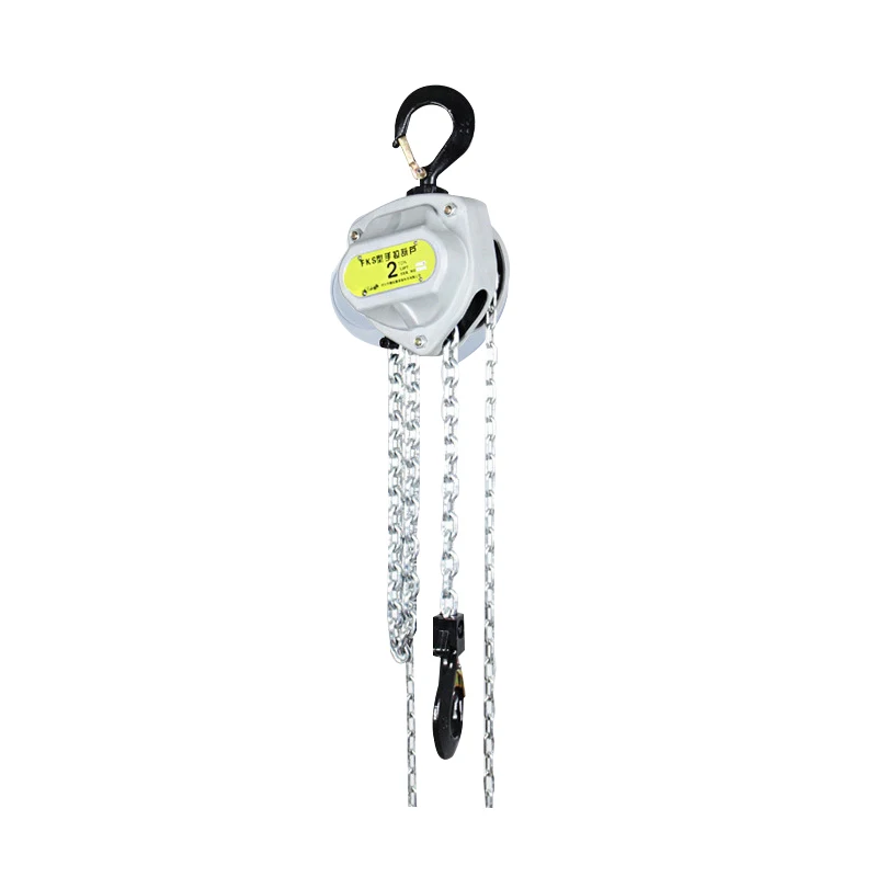 Chain hoist lift puller 1 ton 2 ton 5 ton chain pulley hoists hand operated chain block with hook
