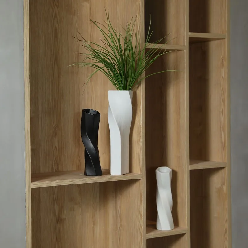 Nordic simple ceramic vase flower arrangement dried device home living room dining table decoration pieces