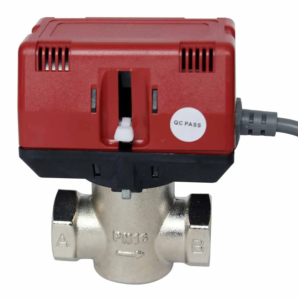 CKF7315 DN15 2way 220v HVAC fan coil  electric motorized valve actuator