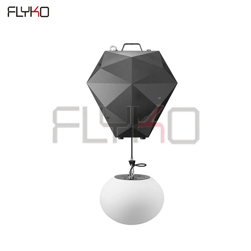 eclipse lights led ball dmx 512 switch led kinetic ball colorful  LED Kinetic Lights lift ball with led lifting system