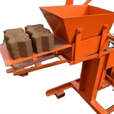 QMR2-40 manual small clay soil brick machine professional factory block machine