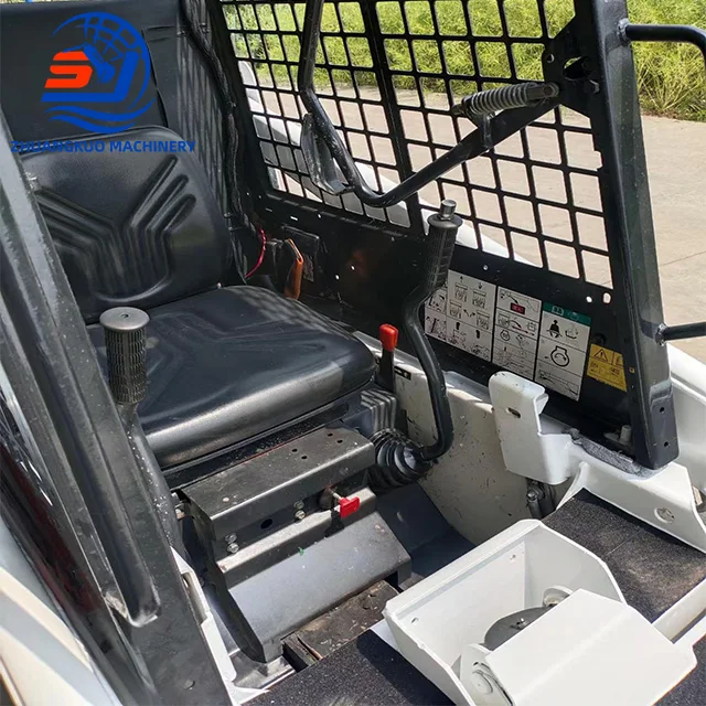 Used Powerful Performance Wheel Loader S160 S130 S70 Mini Skid Steer Loader With Shovel Bucket