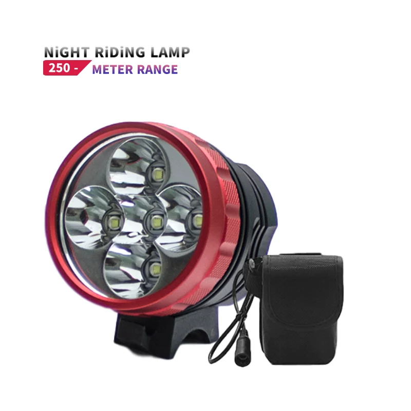 Head Light Motorcycle LED Flash Spotlight 20W Fog DRL Light High/Low/Flash For Truck Mountain Bike Light  Electric Bike Lights