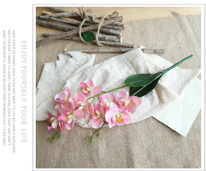 Fantastic Quality Modern Phalaenopsis Orchids Artificial Flower Artificial Phalaenopsis