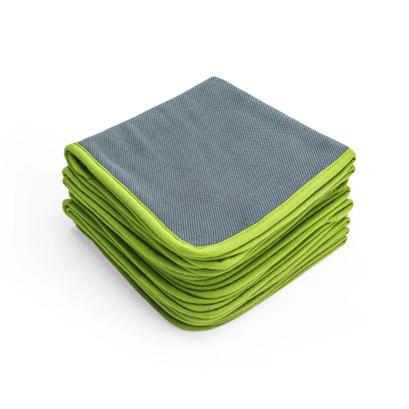 Tricol microfiber twisting cleaning cloth household items kitchen rag household cleaning cloth microfiber twisting towel