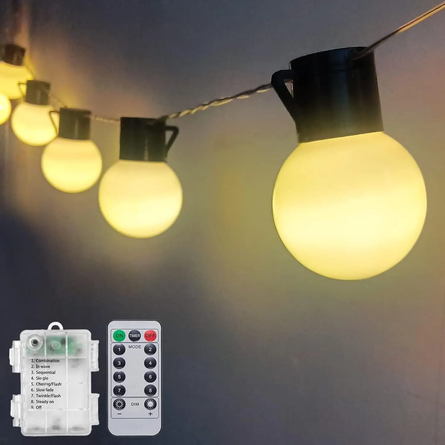 USB Solar Electric Battery Operated Xmas Patio Lights Bulb Led Christmas String Lights Outdoor Waterproof Tree Led Fairy Lights