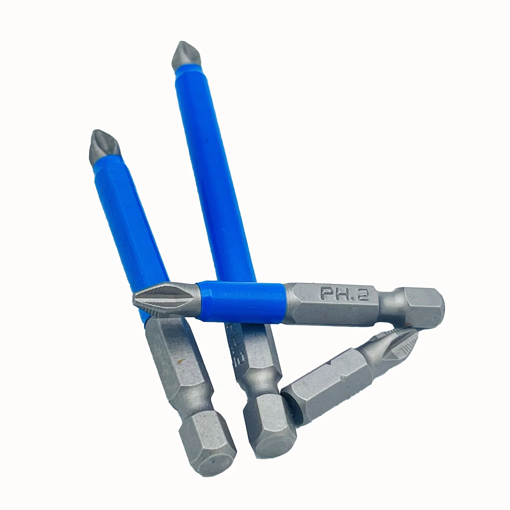 Screw drive bit set Non-slip Magnetic PH2 Screwdriver Bit 1/4 Inch Hexagon Shank Driver S2 Phillips Screwdriver