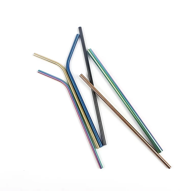 304 Stainless Steel Straight Pattern Straw for Bars Restaurants Hotels Personal Use Gifts Manufactured by Commercial Buyers