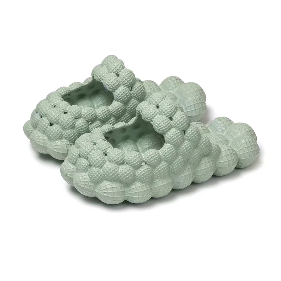 New arrival and hot-selling Fashion Bubble Slides Slippers, litchi slippers