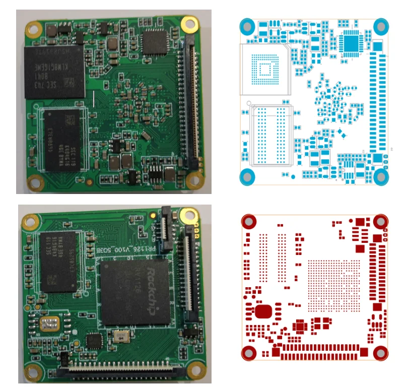 Printed Circuit Board Manufacturer AI PCB for Camera Development with Model Training Environment PCBA