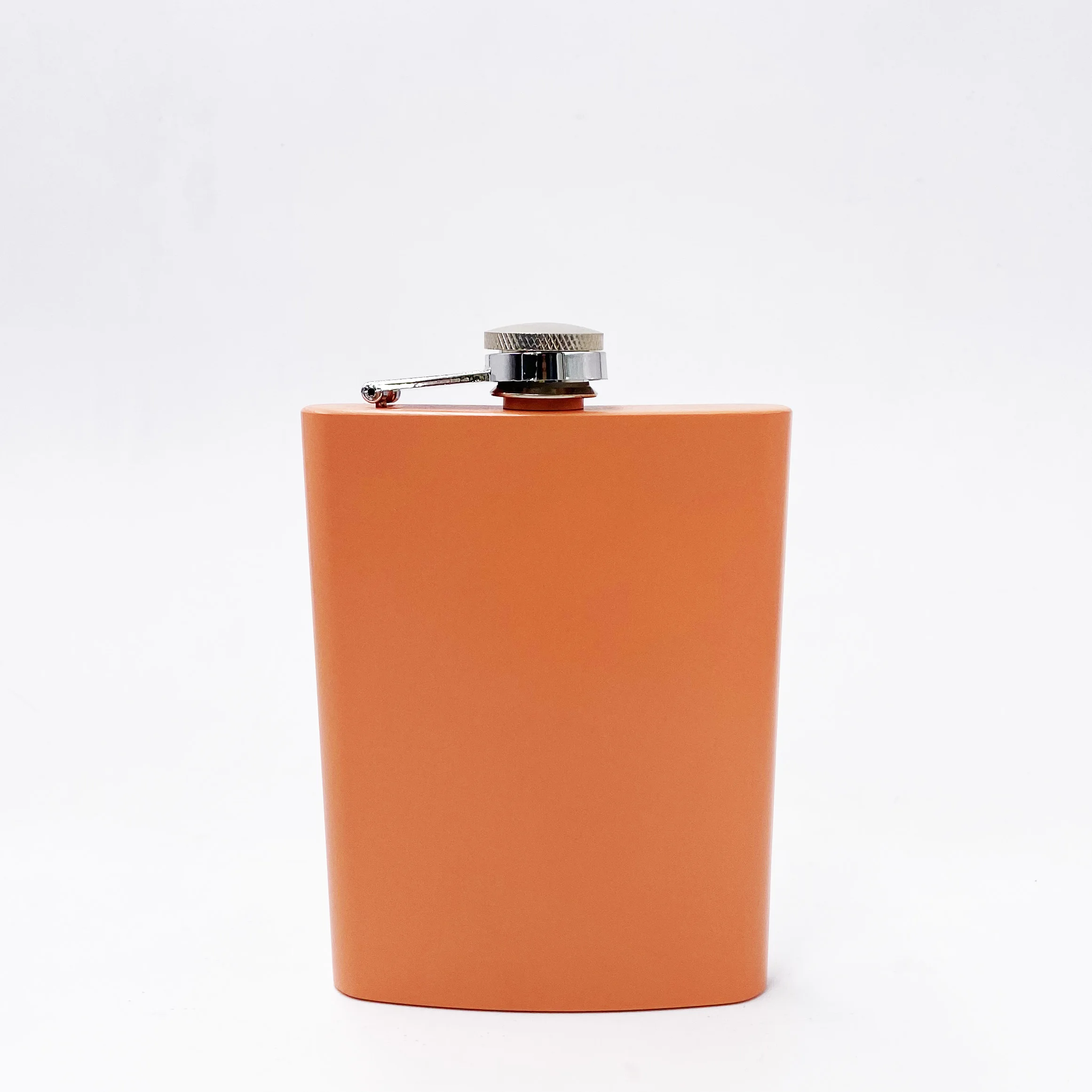
8oz colored stainless steel hip flask for promotion gift 