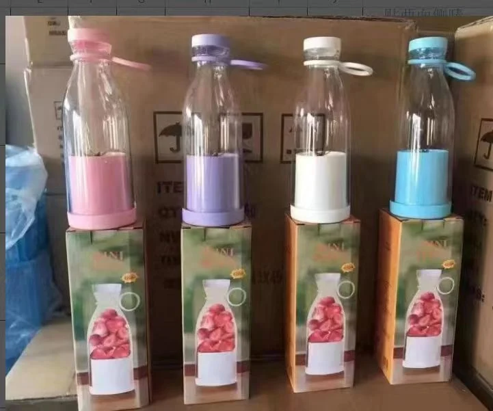 wholesale portable mini juicers Personal Size 420ml Bottle handheld smoothie mixer cup portable fresh juicer blender