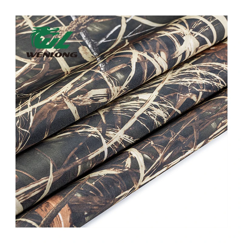 Камуфляжная ткань 600D PU Оксфордский тканый 100% поли Realtree водонепроницаемый Камуфляжный принт для сумки зонтик