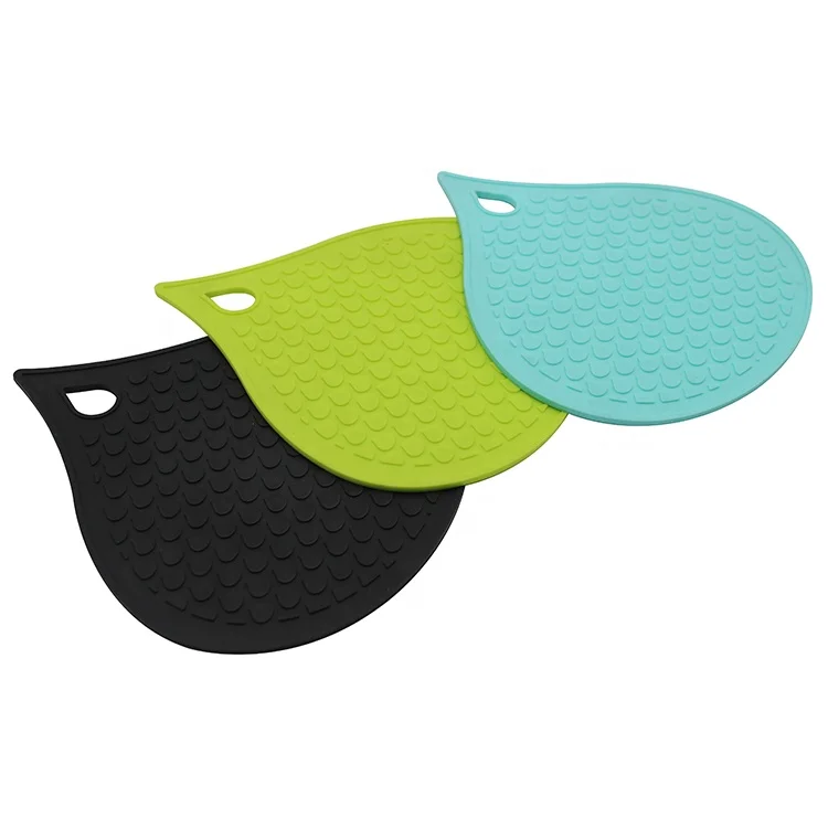 Heat Resistant Waterproof Silicone Trivets Pan Mats