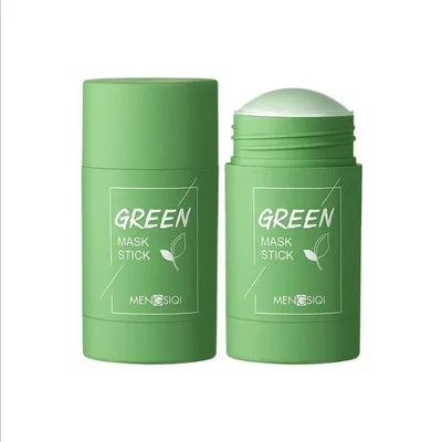 
Wholesale Skin Care Deep Cleansing Anti Acne Oil Control Natural Green Tea Face Mask Stick  (1600155001329)