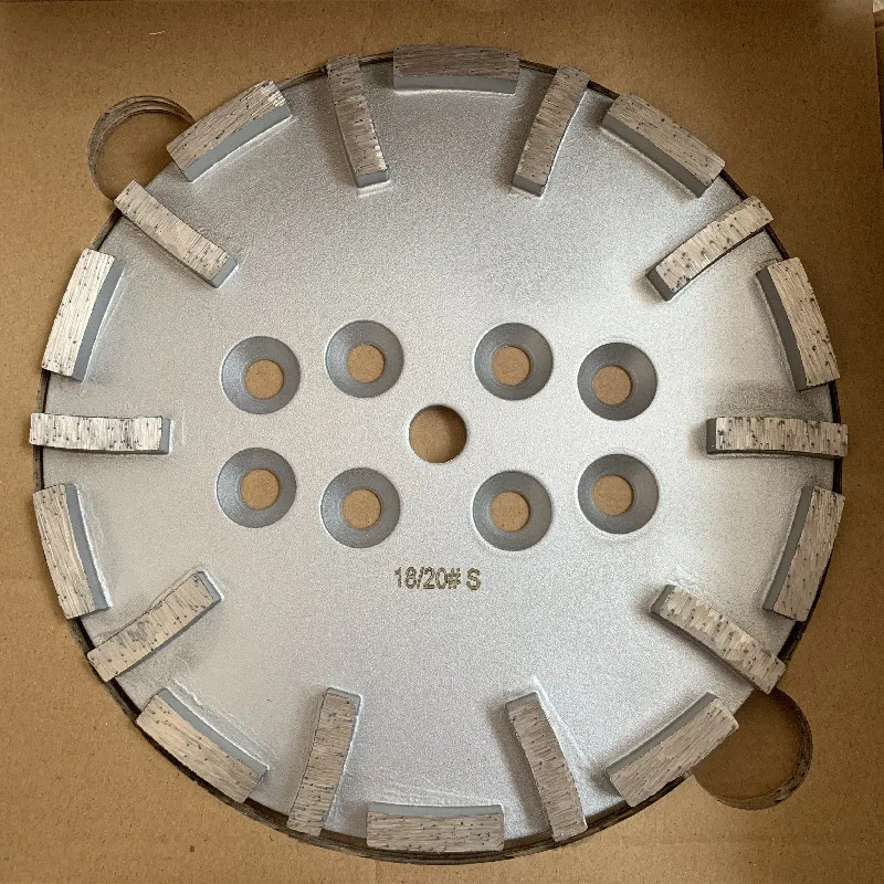 
250 mm diamond grinding metal bond disc for concrete floor use 