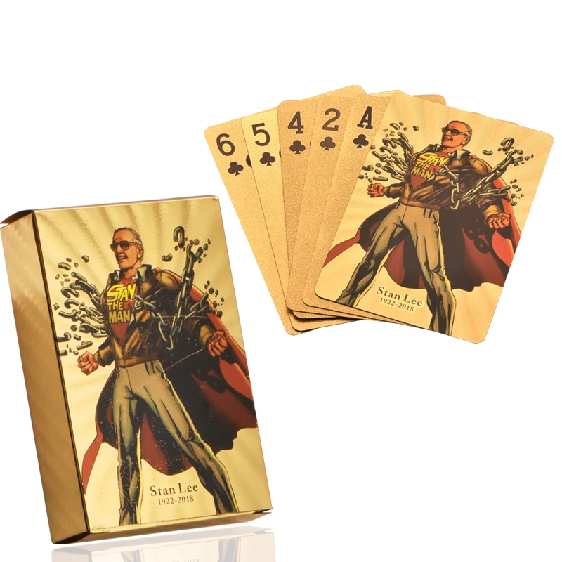 2021 Amazon Hot Sale Custom Printing Logo Design Playing Cards Spiderman Playing Cards