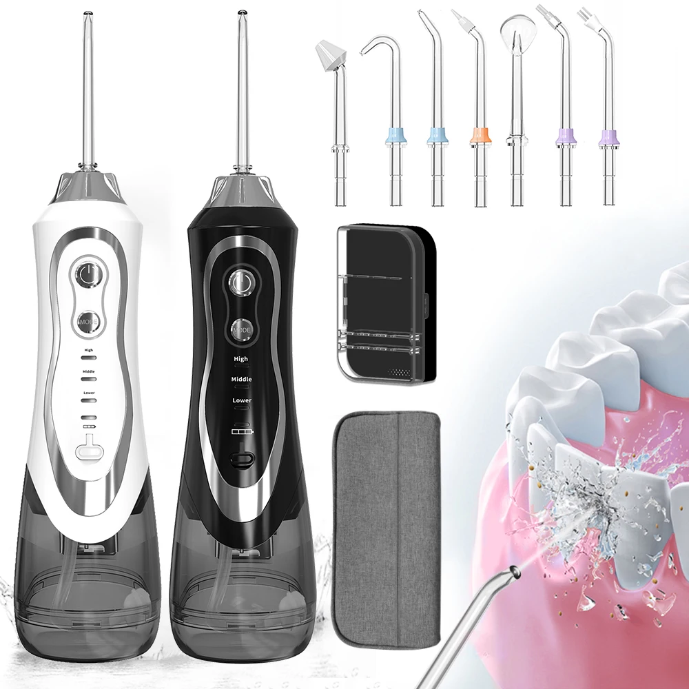 Smart Rechargeable Electric Teeth Cleaner Oral Electric  Irrigator Cleaner Dental Power Prooral Small Manual Water Flosser