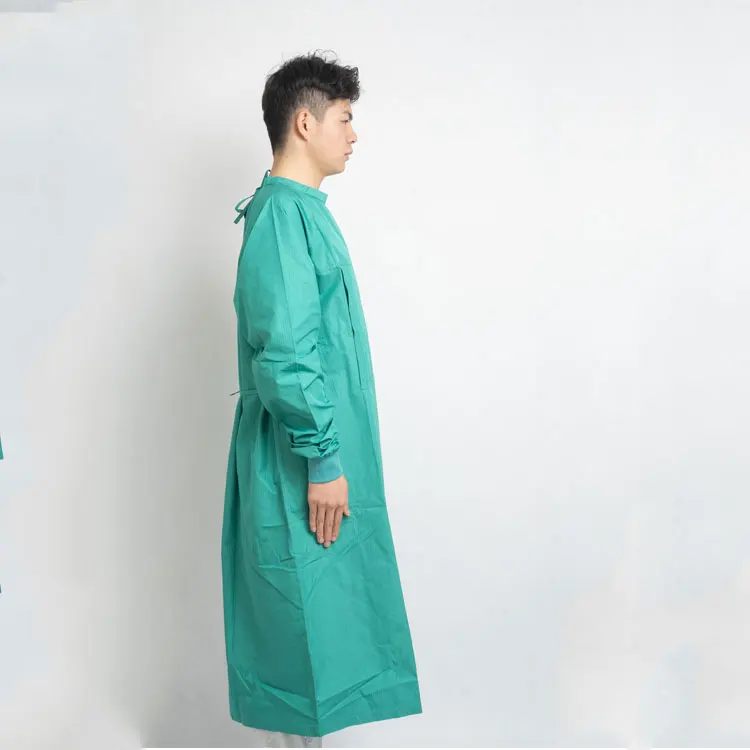 Medical Protective Clothing  surgical sms non-woven Disposable Coverall Medical isolation gown