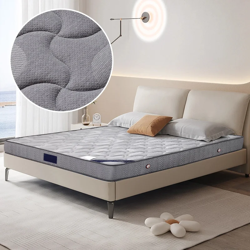 Bitinnov NO.8011 200*180*22cm Queen Size Bed With Frame and Mattress