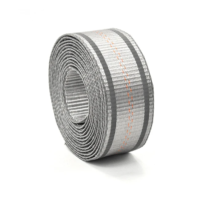 Yarn Reflective Custom Abrasive Cut-proof Edge Webbing Strap Customized Printed Logo Hot Sale High Tenacity Industrial Polyester