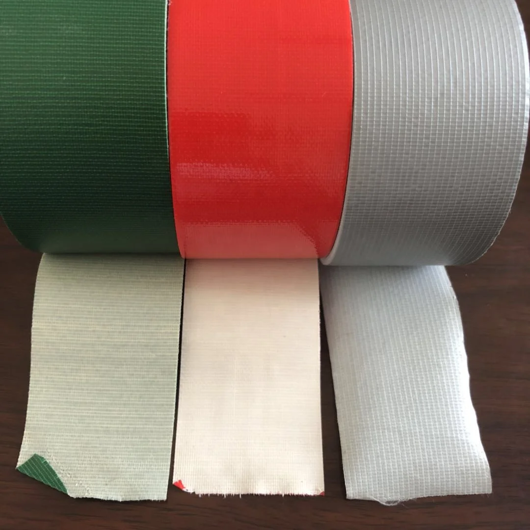 100% cotton backing gauze scrim mesh composite for duct tape