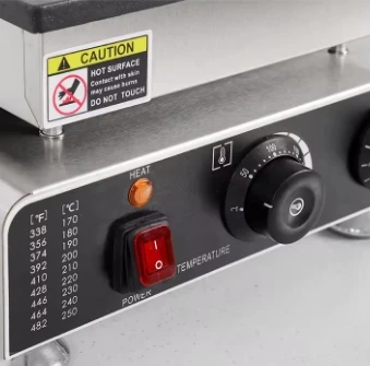 900W Waffle Making Machine 9 Holes Dorayaki Machine 220/110V Non Stick Round Shape Pancakes Maker