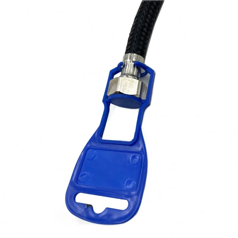 Nylon braided stainless steel nut metal high pressure water inlet hose faucet explosion-proof pipe