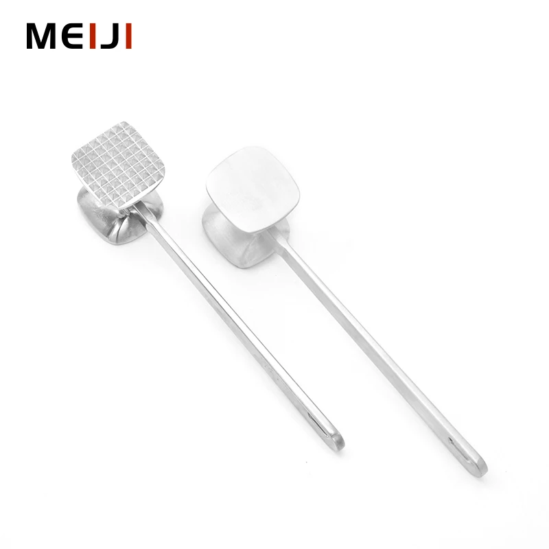 MEIJI Hot Selling Supplier Kitchen Tools Meat Tenderizer Hammer Aluminium Alloy Meat Hammer