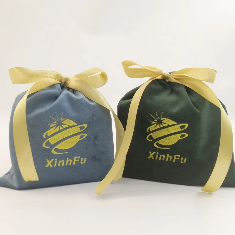 Large velvet bags wholesale jewelry velvet drawstring pouches tarot card bag