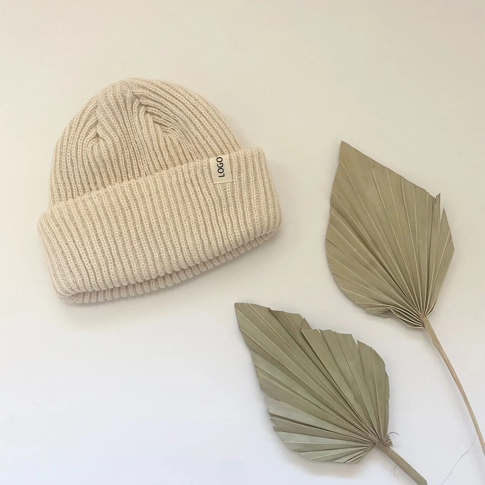 Newborn Baby customized Wool Hat Solid Color Fashion Kids Beanie Children Infant Toddler Knitted Hat