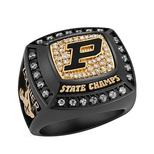 mens sports jewelry rings design custom youth football championship ring