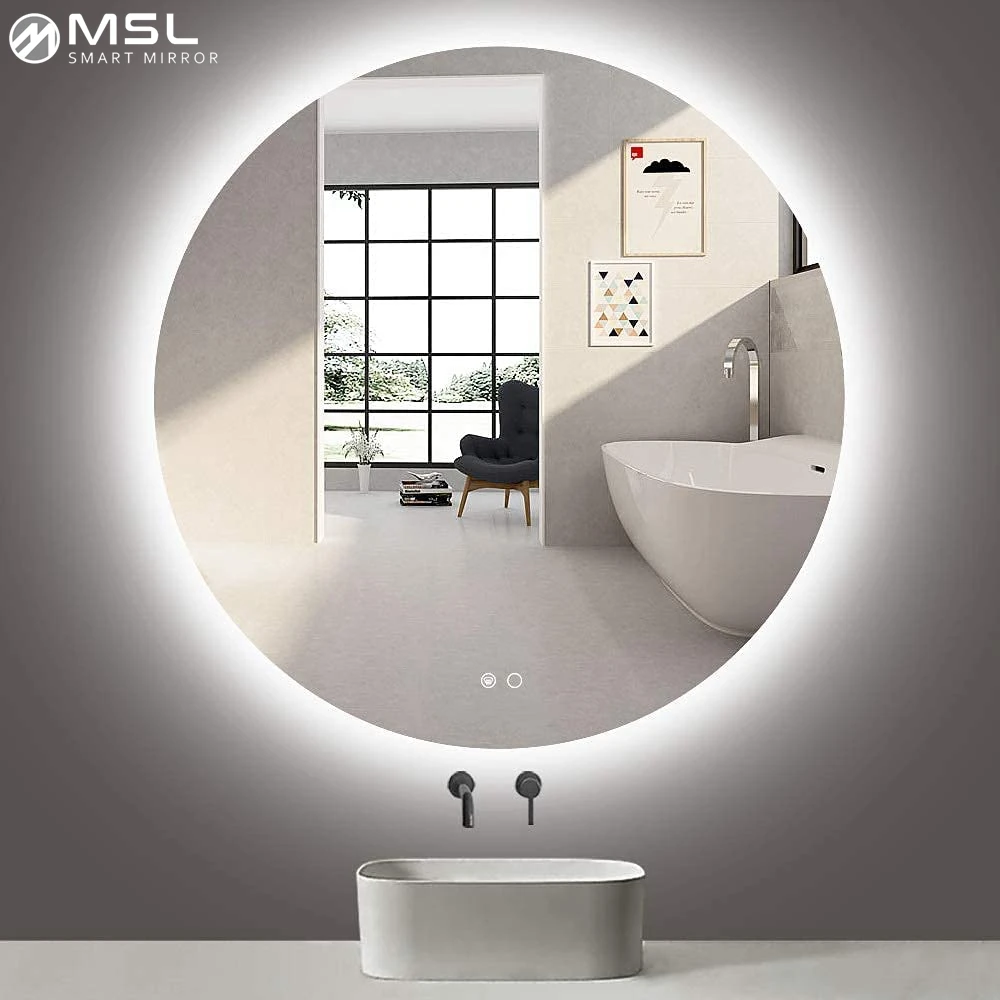 2021 bathroom mirrors living room real view mirror led big infinity mirror