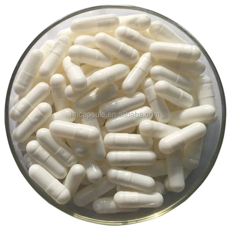 transparent empty hard gelatin capsule