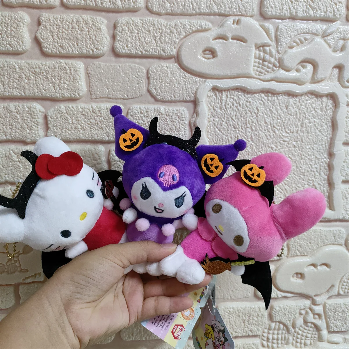 Высокое качество 4 дюйма sanrio плюшевые игрушки Мелодия плюшевый брелок коготь машина игрушка подарок оптом