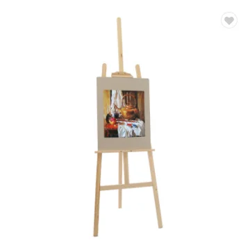 Display stand artist frame photo bracket painting triangle wooden easel