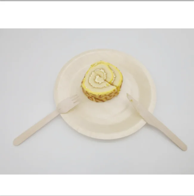 Xiang Teng 100% Natural Green Moq Low Tableware Factory Directly Supply Food  Disposable Wooden Cutlery