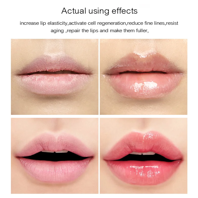 1Pc Lip Care Lip Plumper Moisturizing  Gloss Lips Repairing Pump Reduce Fine Lines Makeup Cosmetics