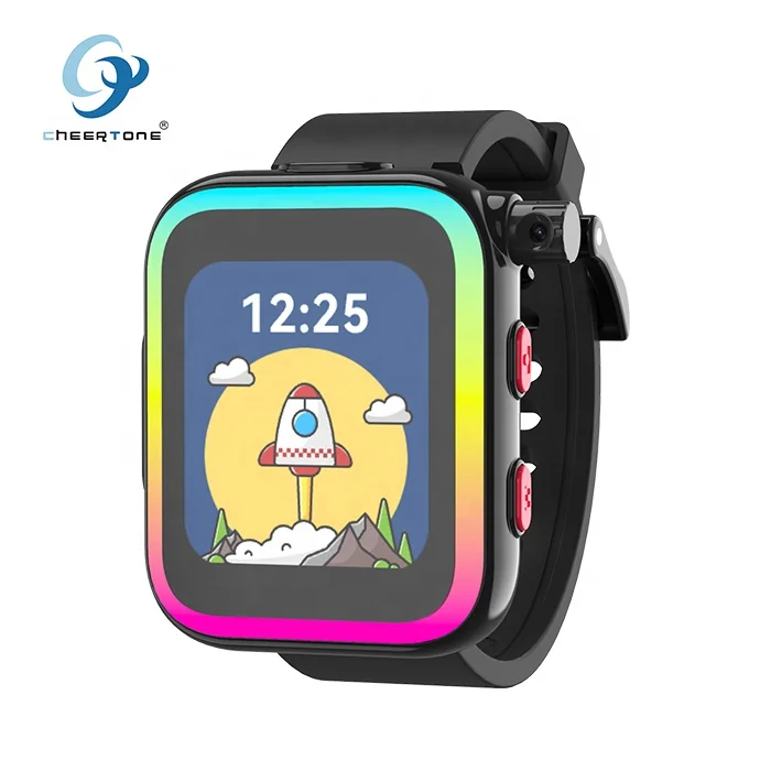 CTW24 Wholesale private label cartoon kids smart watch toys for kids children daily waterproof with 9 instrument sensory games