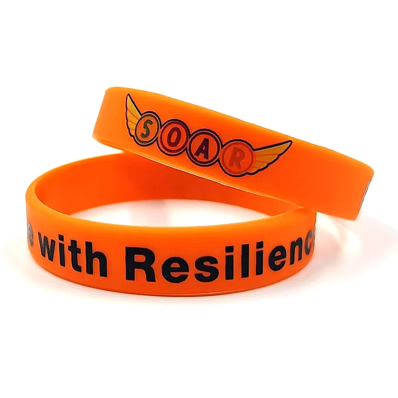 Wholesale Printing Rubber Bracelet Bands Custom Silicon Wristband For Personalized Gifts Bracelet