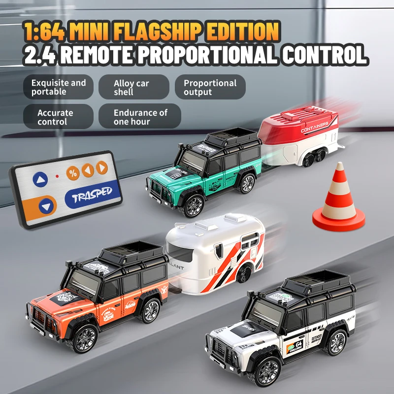 Мини 5CH 1:64 масштаб сплава RC дрейф автомобиля электрический контроль скорости пульт дистанционного управления внедорожный грузовик