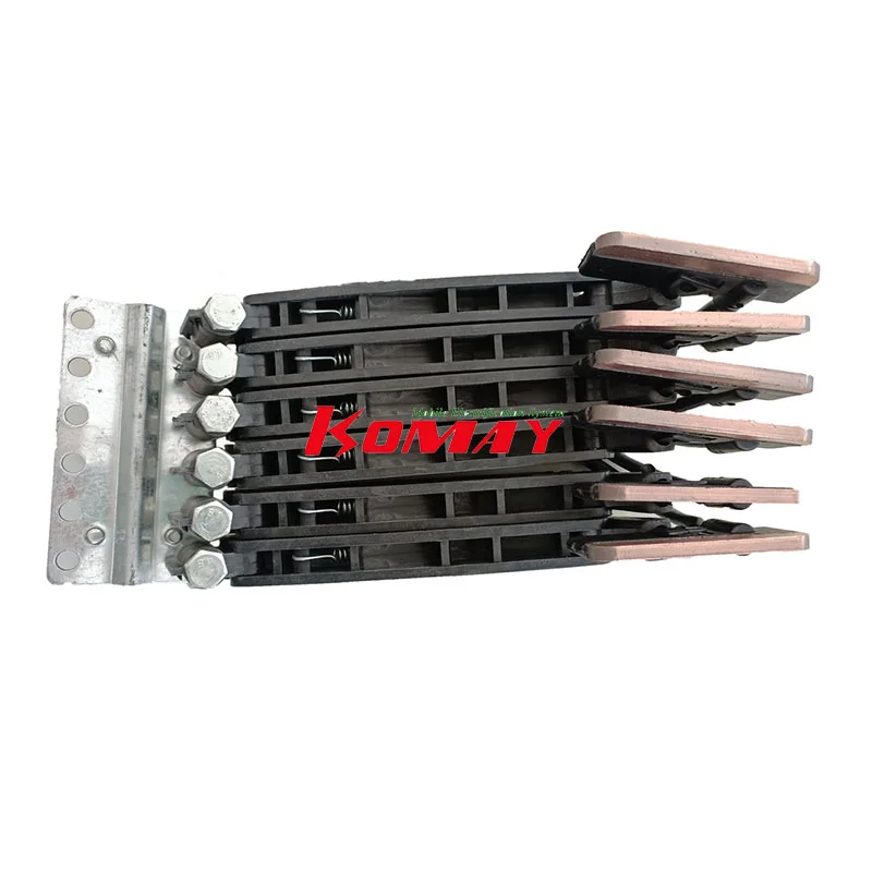 KOMAY 4P-30A double current collector on multiply conductor rail
