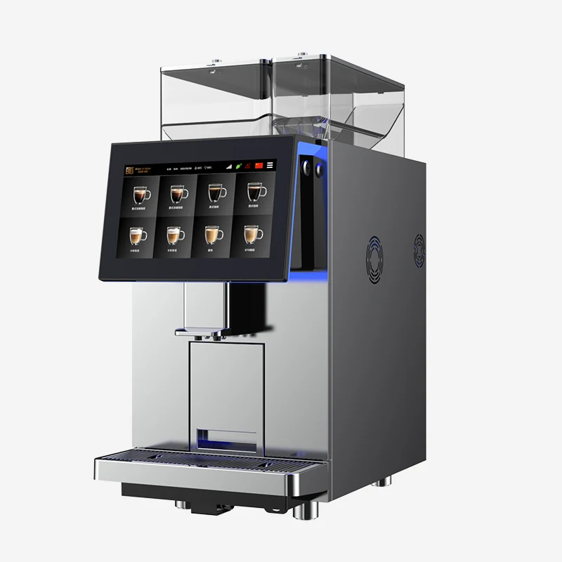 Cafe Countertop Heavy Duty Professional Coffee Maker Industrial Fully Automatic Coffee Machine