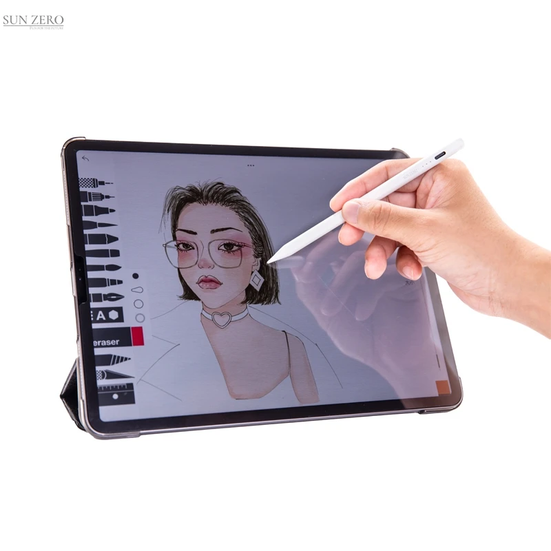 Active stylus, general writing and drawing pen, capacitive stylus