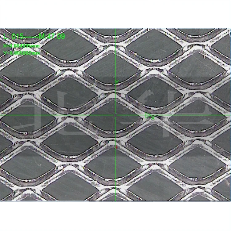 GDJDW small hole diamond shaped titanium precision expanded metal mesh/foil/grid for
