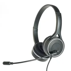 soyto G30C wired headphone for office call center meeting online learning noise cancelling 3.5mm USB plug  headset for pc phone