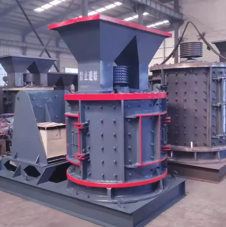 2024 China Famous Brand Factory Hot Sale Granite Crusher River Pebble  Vertical Shaft Impact Sand Making Machine
